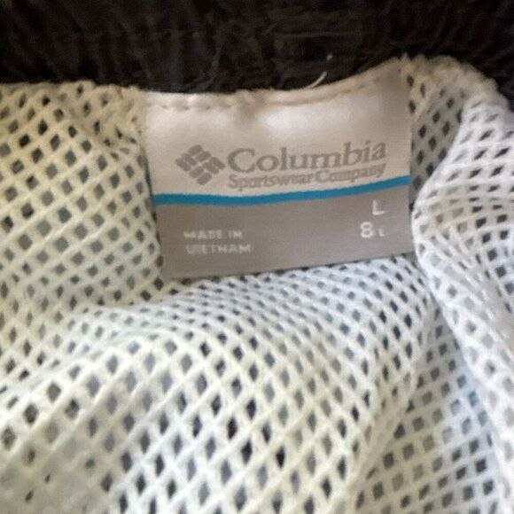 Columbia PFG Omni Shade Swim trunks short Woodland Camo Sz L 8" - Picture 4 of 5